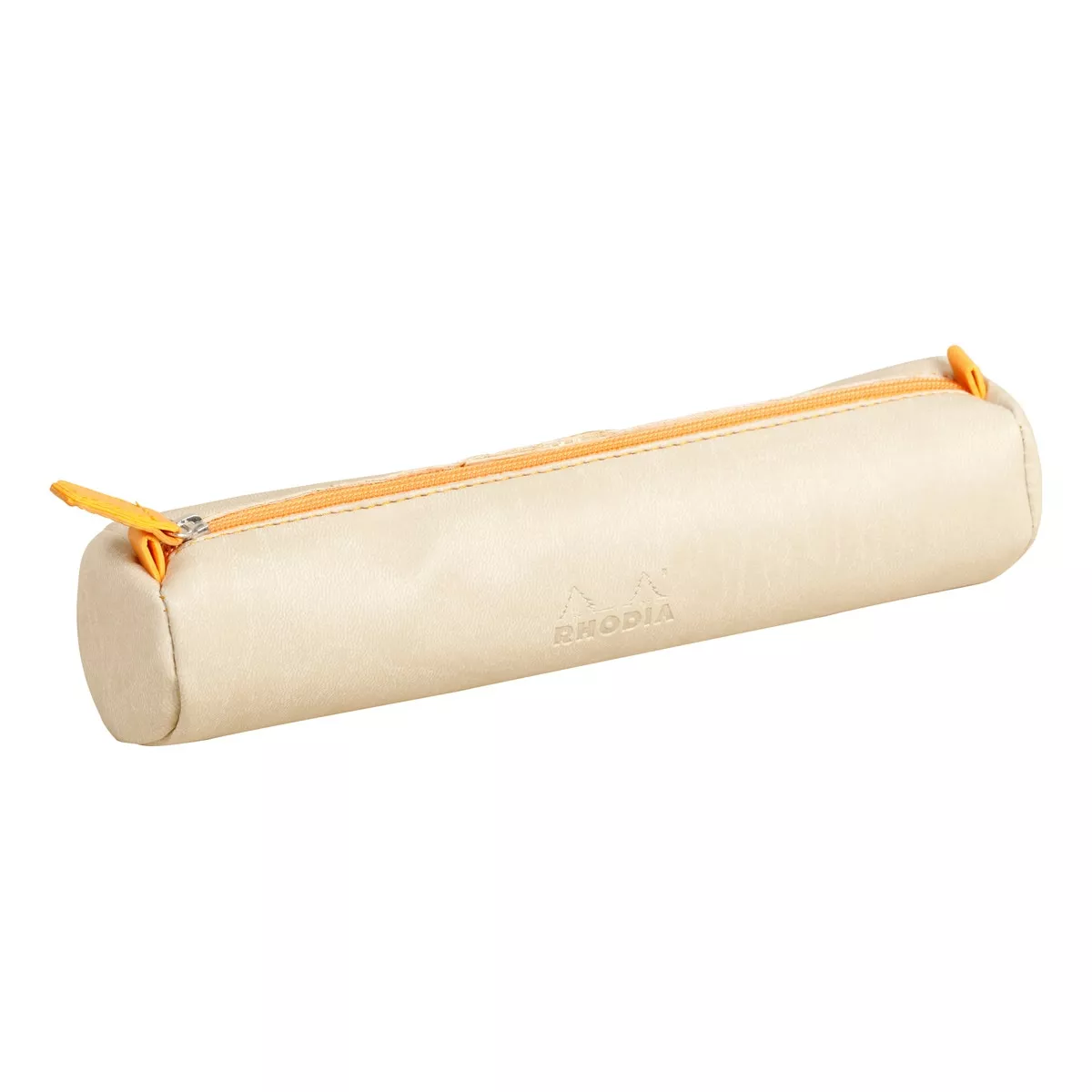 RHODIA - Portatodo Redondo Simil Piel Beige barato