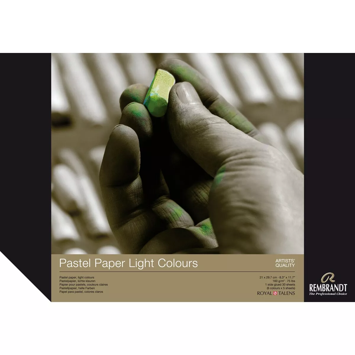 Rembrandt - Bloc Encolado Para Pastel 160 Grms M2 30 Hojas 21 X 29,7 Cms Multicolor En Oferta Rembrandt - Bloc Encolado Para Pastel 160 Grms M2 30 Hojas 21 X 29
