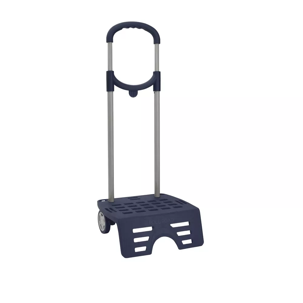 Roll Road - Carro Para Mochilas Azul Marino Con Asa Extensible En Oferta Roll Road - Carro Para Mochilas Azul Marino Con Asa Extensible Barato