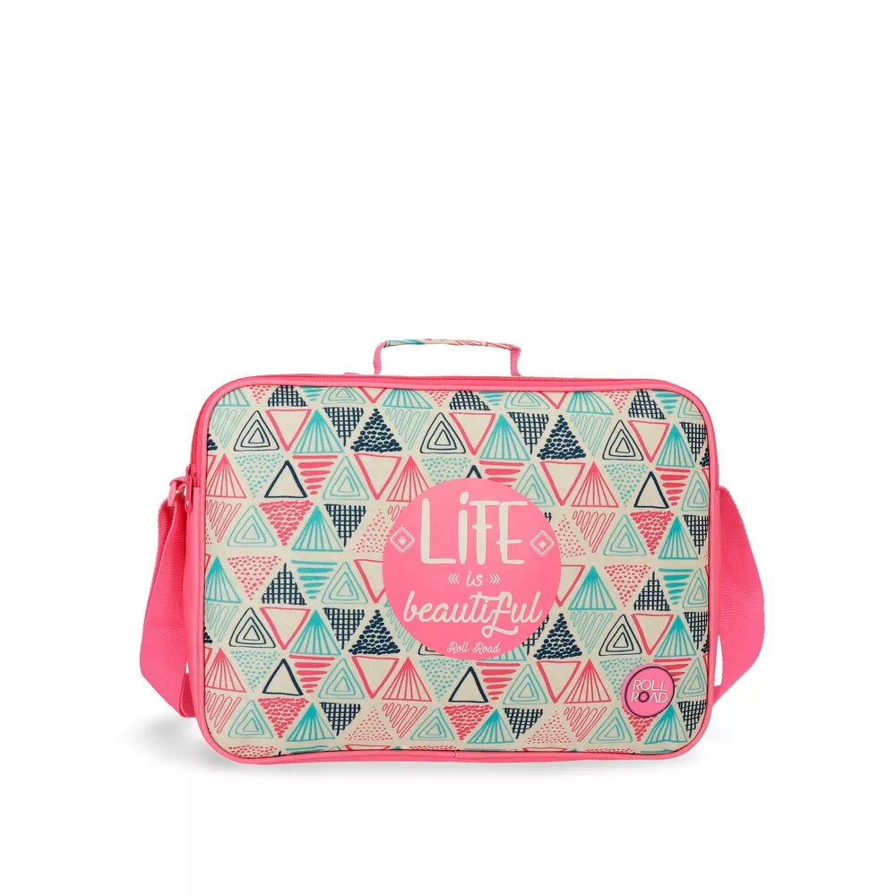 Roll Road - Cartera Escolar Life Con Bolsillo Trasero Y Bandolera Ajustable barato