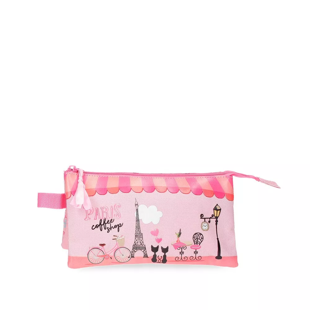 Roll Road - Estuche Múltiple Coffee Shop Tres Compartimentos Con Asa Lateral En Oferta Roll Road - Estuche Múltiple Coffee Shop Tres Compartimentos Con Asa Lateral Barato