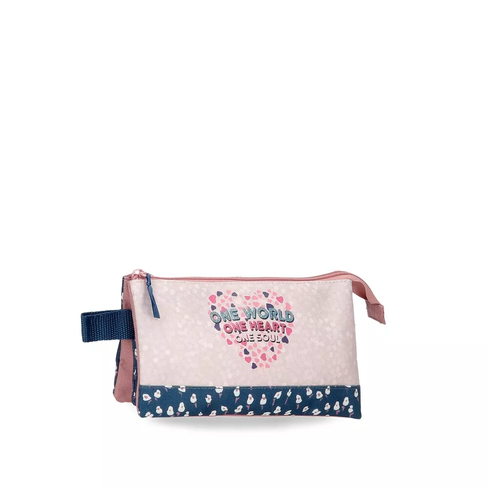 Roll Road - Estuche One World Tres Compartimentos Y Asa Para Colgar barato