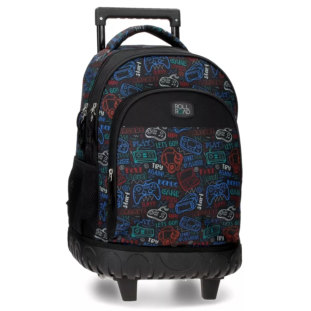 Roll Road - Mochila Con Ruedas Next Level 43cm Dos Compartimentos barato