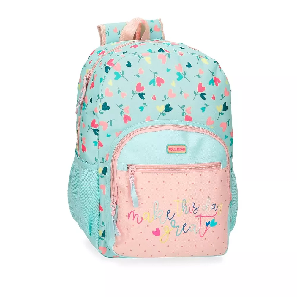 Roll Road - Mochila Queen Of Hearts 40 Cm Multicolor Con Cremallera En Oferta Roll Road - Mochila Queen Of Hearts 40 Cm Multicolor Con Cremallera Barato