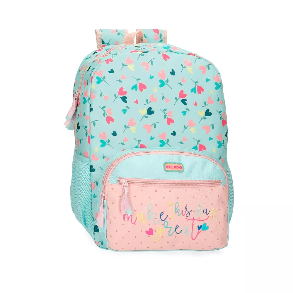 Roll Road - Mochila Queen Of Hearts 42 Cm Multicolor Con Cremallera En Oferta Roll Road - Mochila Queen Of Hearts 42 Cm Multicolor Con Cremallera Barato