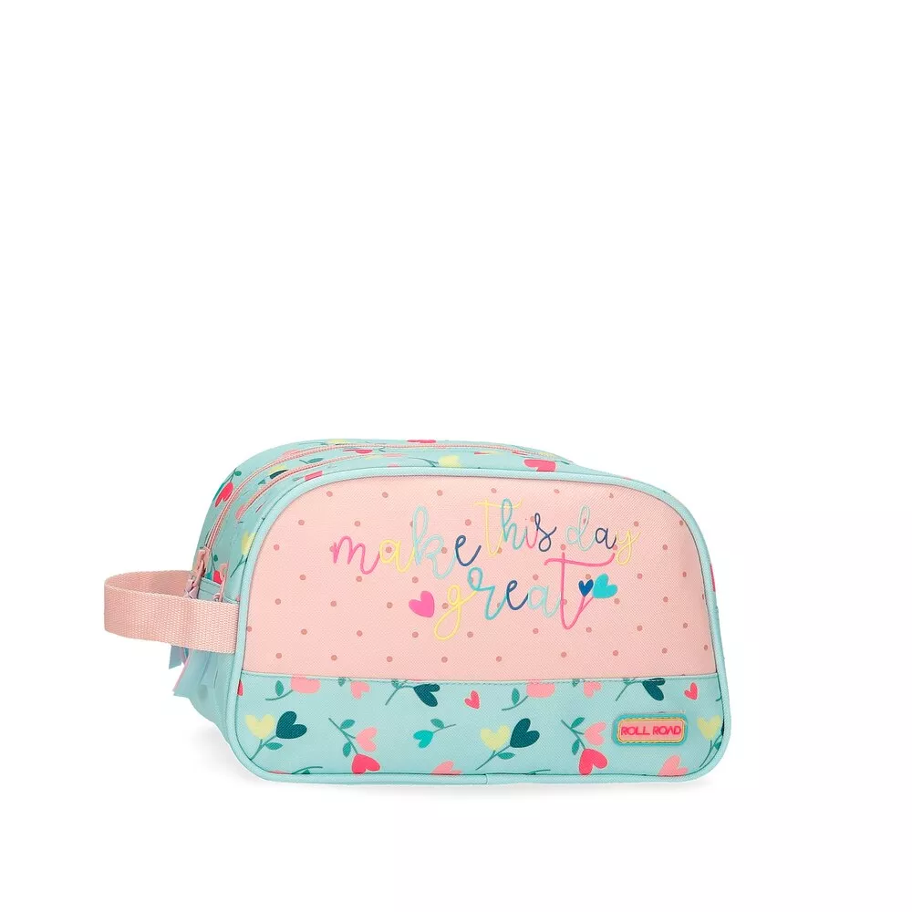 Roll Road - Neceser Queen Of Hearts Adaptable Doble Compartimento Multicolor En Oferta Roll Road - Neceser Queen Of Hearts Adaptable Doble Compartimento Multicolor Barato