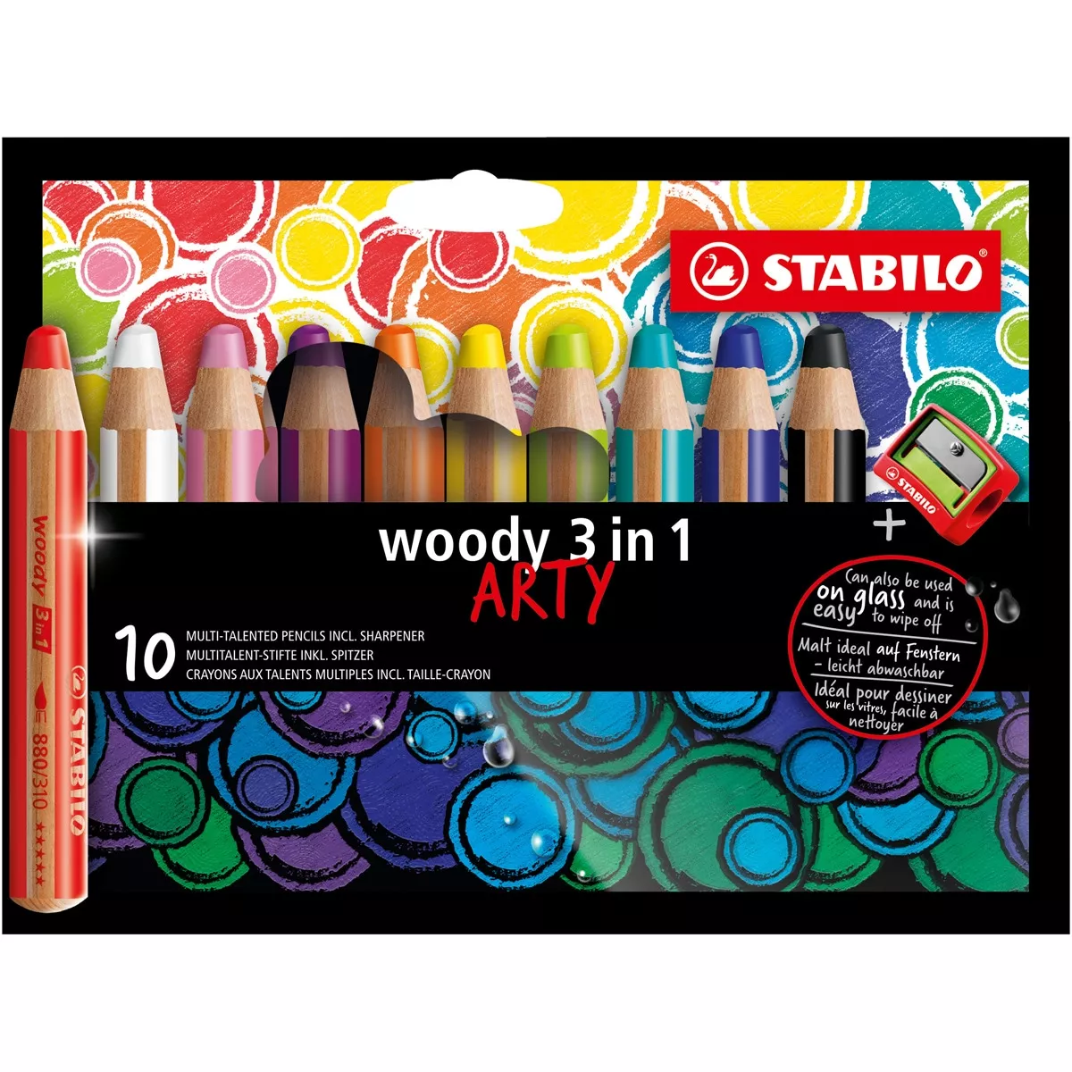 Stabilo - Estuche Arty De 10 Lápices De Color Multitalento + Sacapuntas Woody 3 En 1 Multicolor En Oferta Stabilo - Estuche Arty De 10 Lápices De Color Multitalento + Sacapuntas Woody 3 En 1 Multicolor Barato