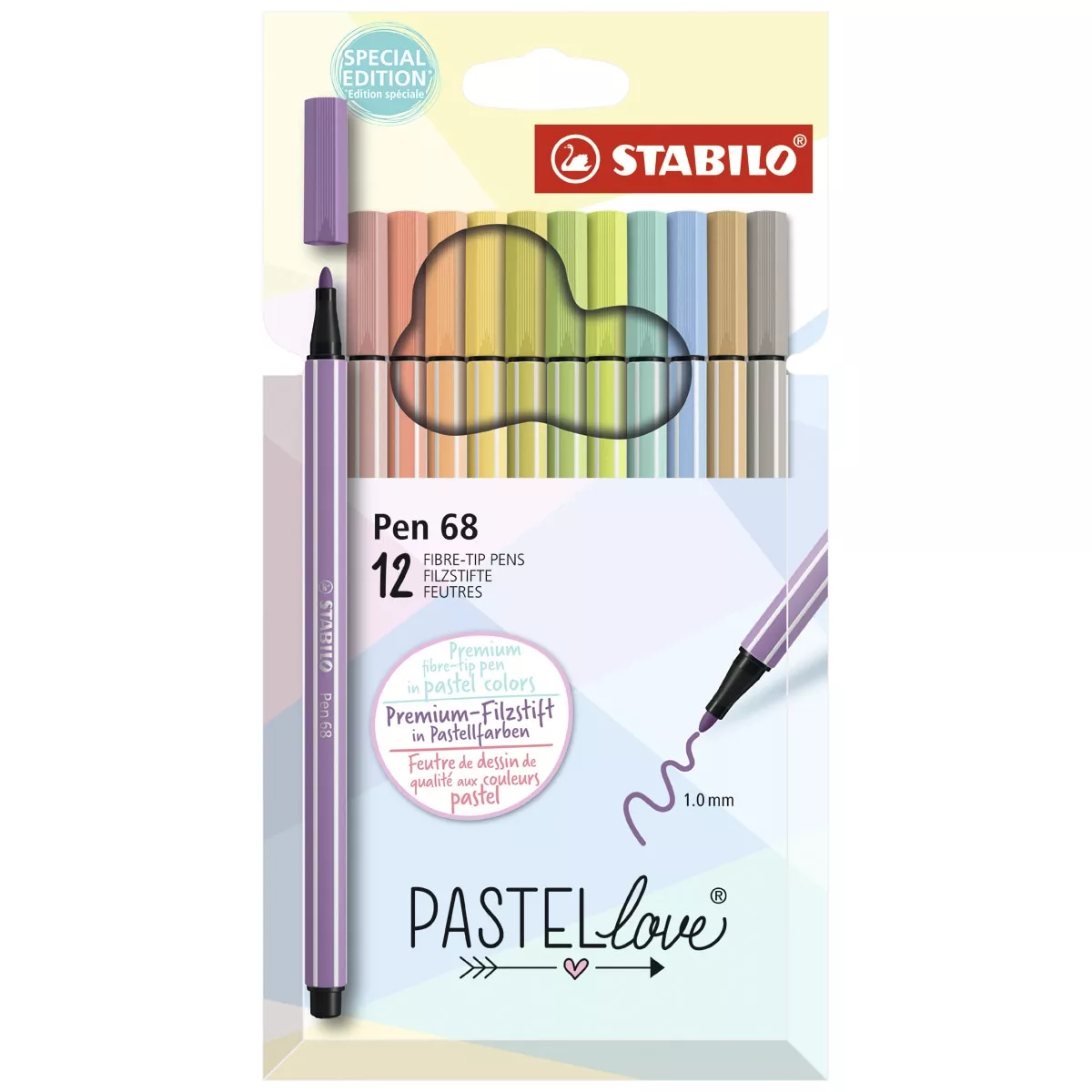 Stabilo - Estuche Con 12 Rotuladores Premium Pen 68 Pastellove Collection Multicolor En Oferta Stabilo - Estuche Con 12 Rotuladores Premium Pen 68 Pastellove Collection Multicolor Barato