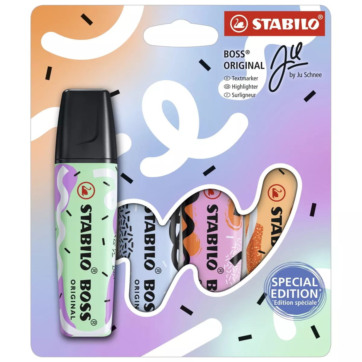 Stabilo - Estuche Con 4 Marcadores Boss Original Por Ju Schnee Multicolor En Oferta Stabilo - Estuche Con 4 Marcadores Boss Original Por Ju Schnee Multicolor Barato