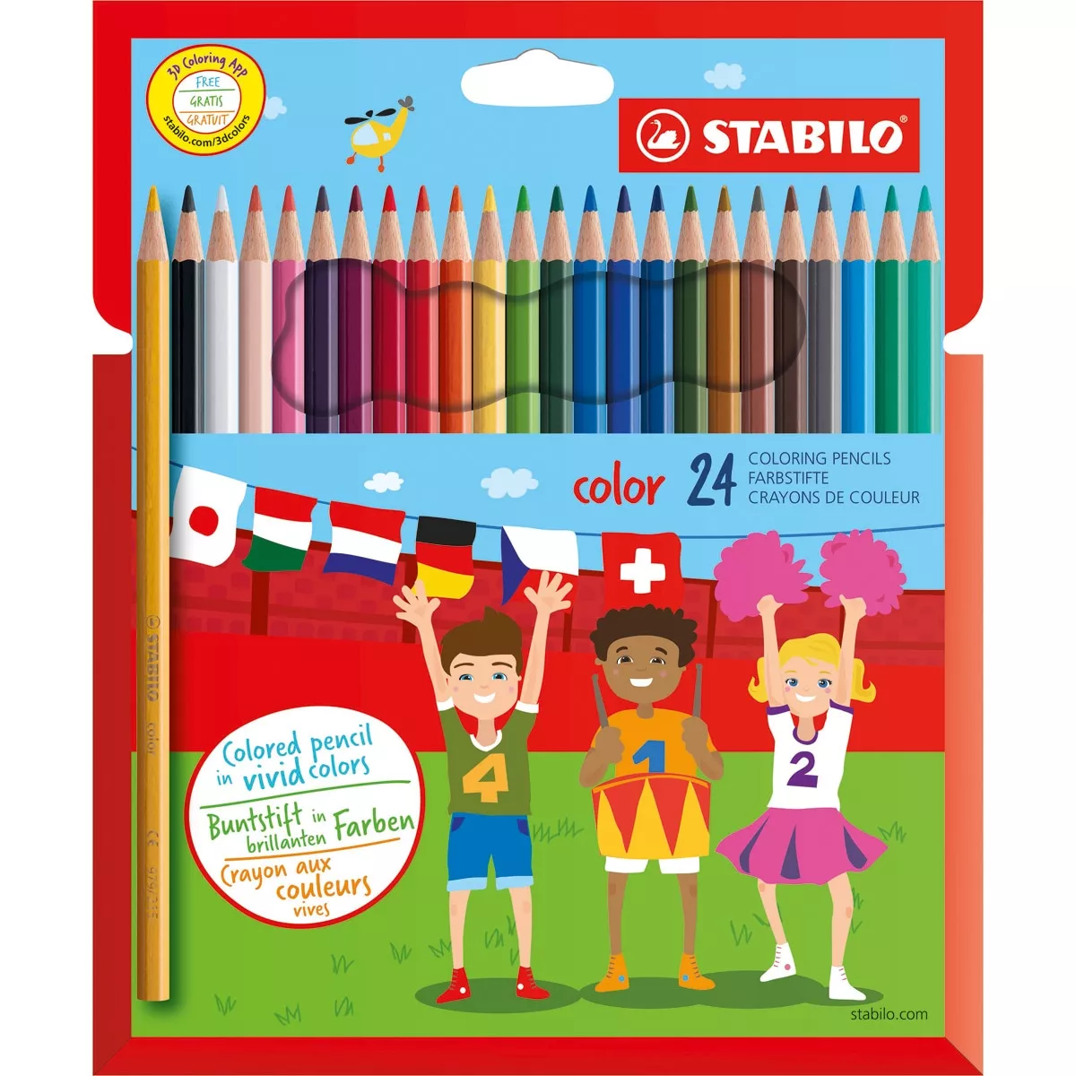 Stabilo - Estuche De 24 Lápices De Color Color Multicolor En Oferta Stabilo - Estuche De 24 Lápices De Color Color Multicolor Barato