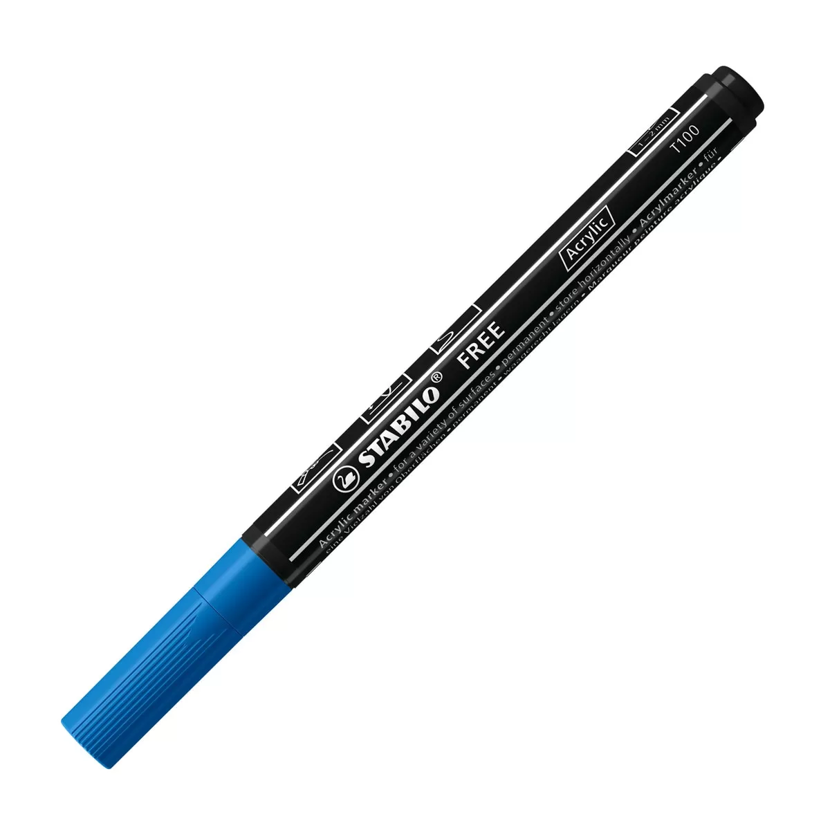 Stabilo - Marcador Acrílico Free Acrylic T100 Azul Oscuro En Oferta Stabilo - Marcador Acrílico Free Acrylic T100 Azul Oscuro Barato