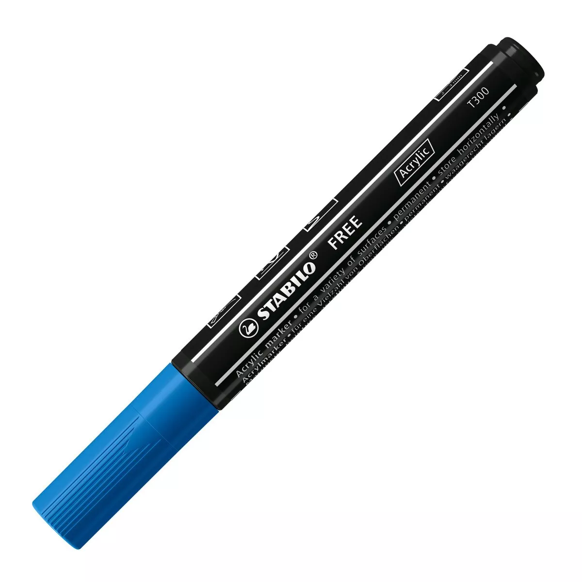 Stabilo - Marcador Acrílico Free Acrylic T300 Azul Oscuro En Oferta Stabilo - Marcador Acrílico Free Acrylic T300 Azul Oscuro Barato