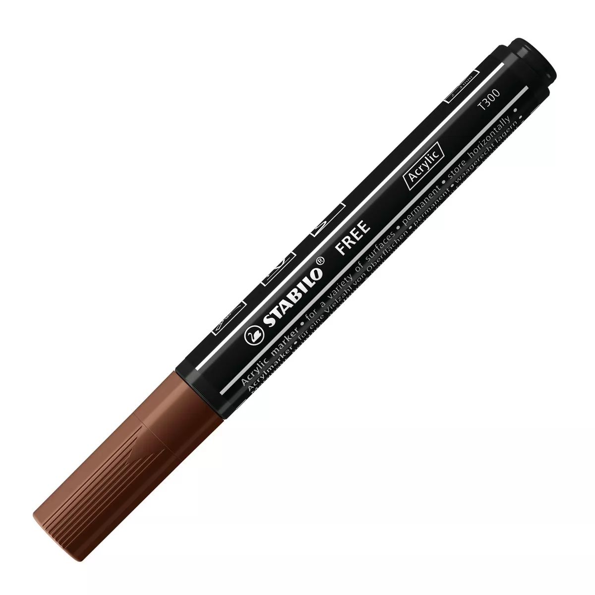 Stabilo - Marcador Acrílico Free Acrylic T300 Marrón En Oferta Stabilo - Marcador Acrílico Free Acrylic T300 Marrón Barato