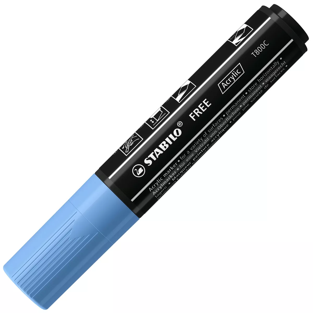 Stabilo - Marcador Acrílico Free Acrylic T800C Azul Cobalto En Oferta Stabilo - Marcador Acrílico Free Acrylic T800C Azul Cobalto Barato