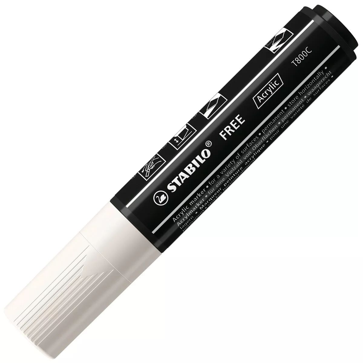 Stabilo - Marcador Acrílico Free Acrylic T800C Blanco En Oferta Stabilo - Marcador Acrílico Free Acrylic T800C Blanco Barato