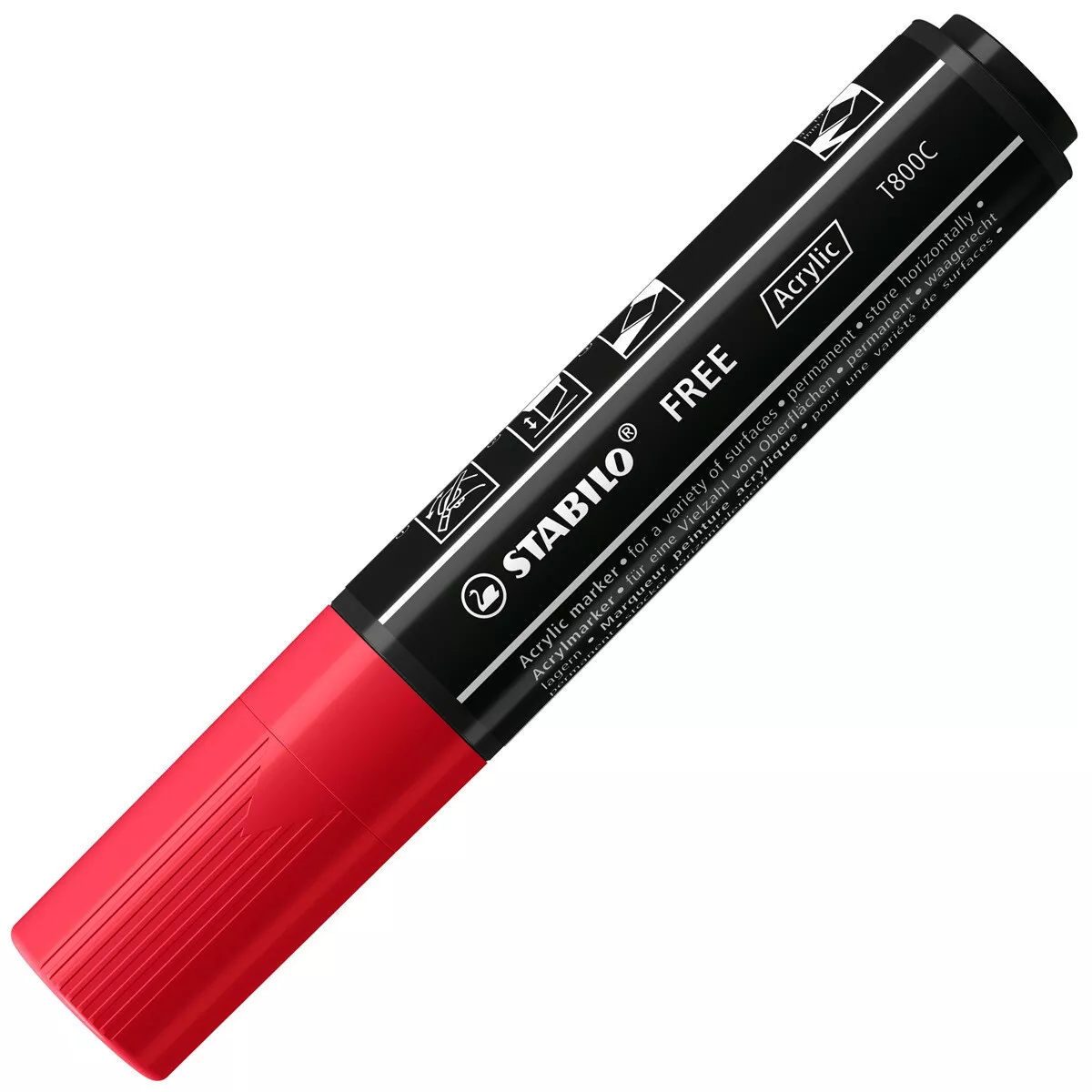 Stabilo - Marcador Acrílico Free Acrylic T800C Carmín En Oferta Stabilo - Marcador Acrílico Free Acrylic T800C Carmín Barato
