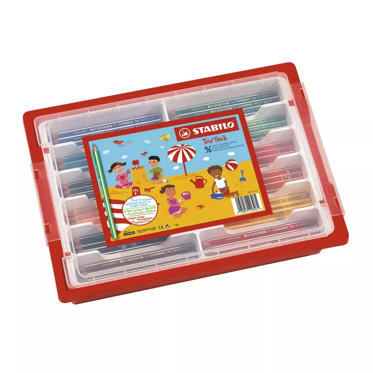 Stabilo - Pack Escolar Con 96 Lápices De Triangular Trio Thick Multicolor En Oferta Stabilo - Pack Escolar Con 96 Lápices De Triangular Trio Thick Multicolor Barato