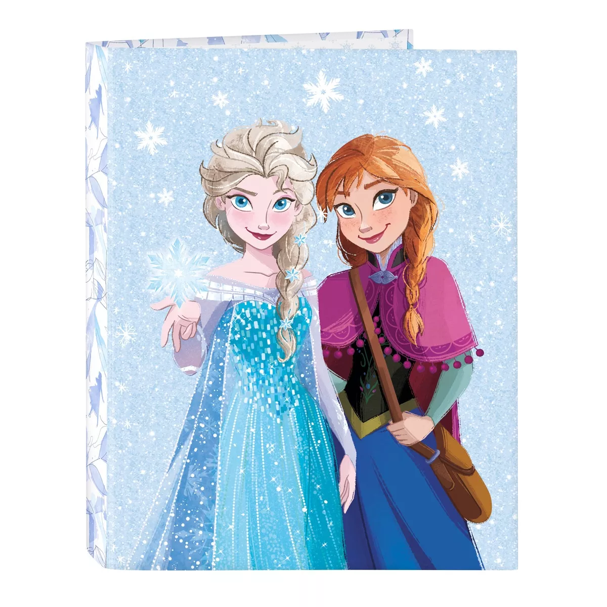 Safta - Carpeta Folio 4 Anillas Mixtas Frozen Blanco Y Azul barato