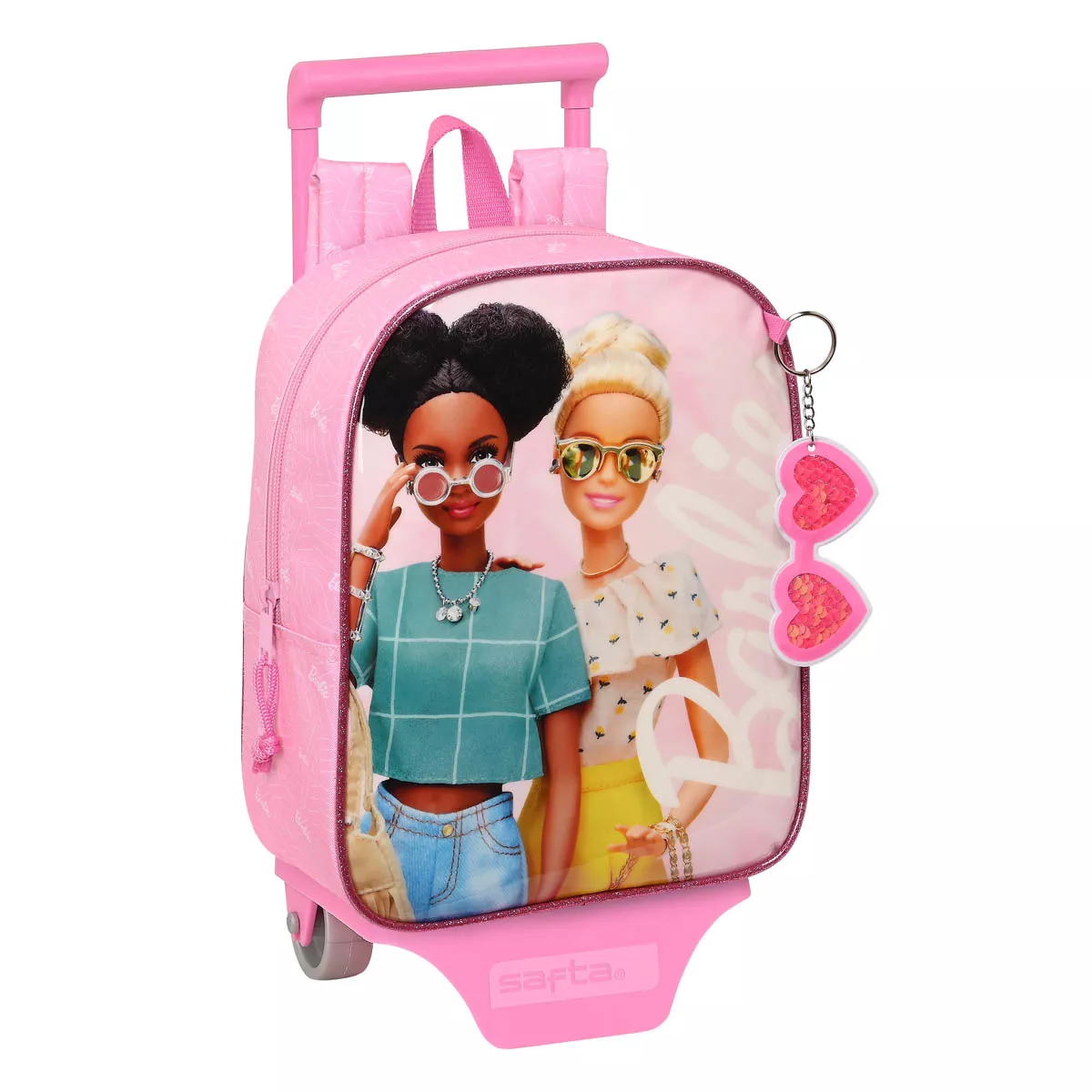 Safta - Mochila 232 Con Carro 805 Barbie Rosa En Oferta Safta - Mochila 232 Con Carro 805 Barbie Rosa Barato