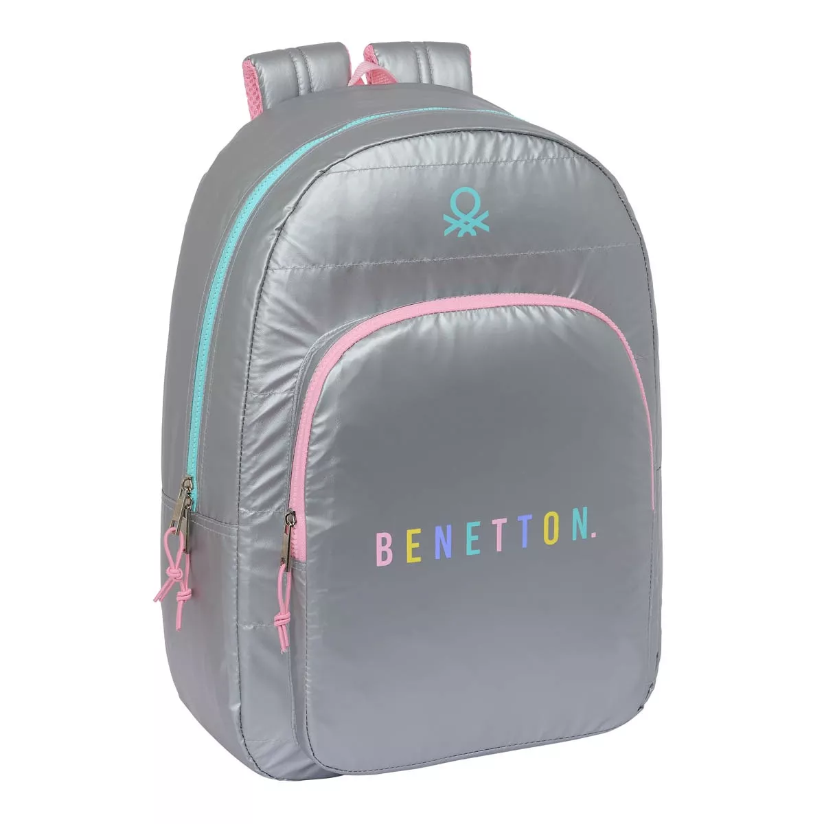 Safta - Mochila Adaptable A Carro Benetton Silver Plata En Oferta Safta - Mochila Adaptable A Carro Benetton Silver Plata Barato
