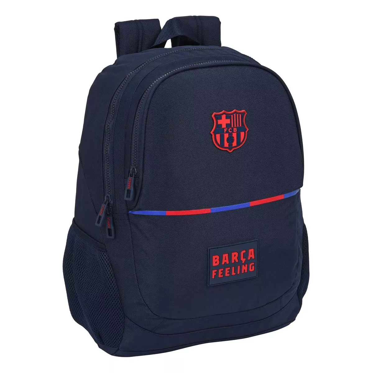 Safta - Mochila Adaptable A Carro F.c. Barcelona Azul Marino En Oferta Safta - Mochila Adaptable A Carro F.c. Barcelona Azul Marino Barato