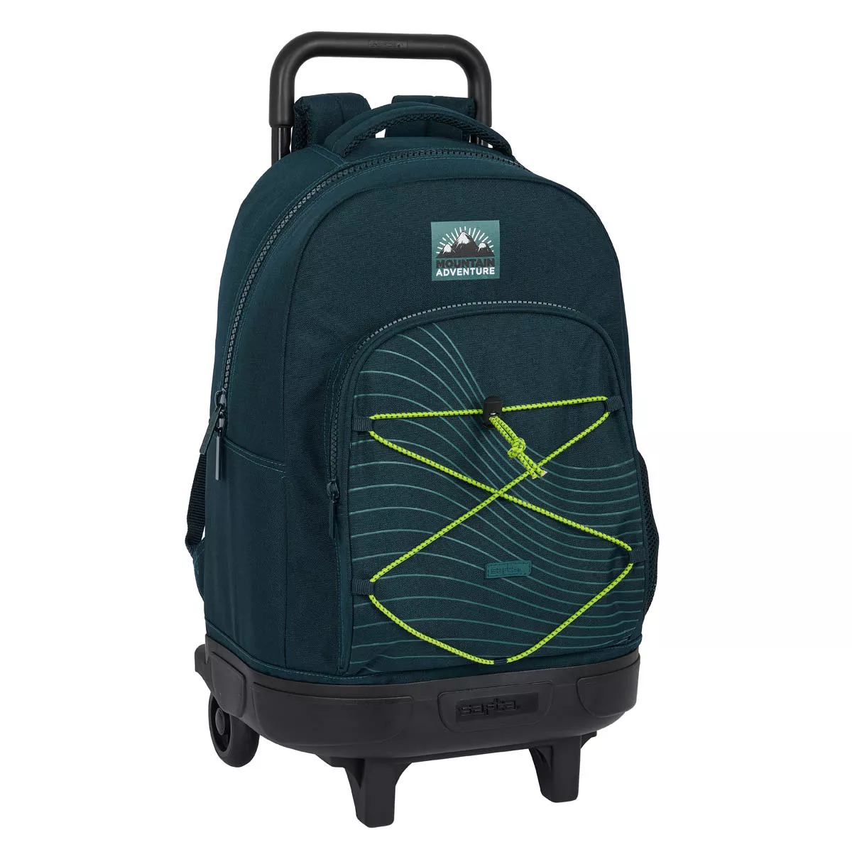 Safta - Mochila Grande Con Ruedas Compact Extraible Adventure Azul Oscuro barato