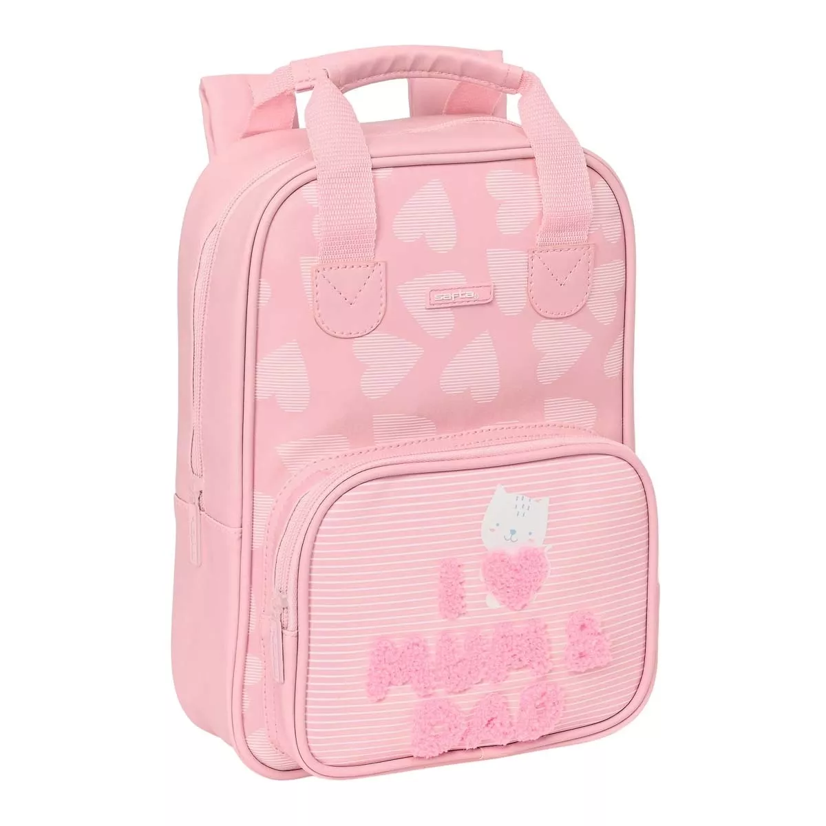 Safta - Mochila Infantil Con Asas Facil Limpieza Rosa En Oferta Safta - Mochila Infantil Con Asas Facil Limpieza Rosa Barato