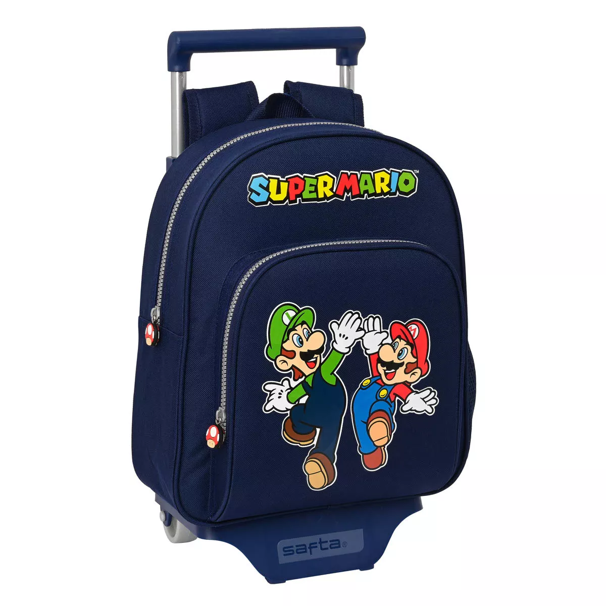 Safta - Mochila Modelo 609 Acaptable A Carro 705 Super Mario Azul Marino barato