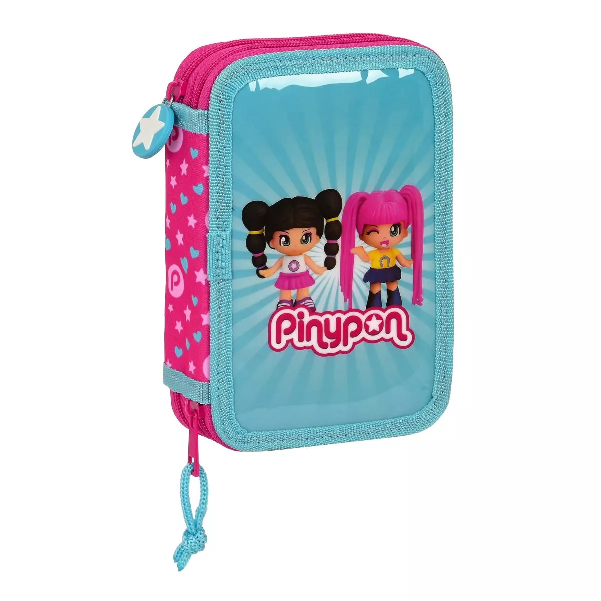 Safta - Plumier Doble Pequeño 28 Piezas Pinypon Rosa Y Azul En Oferta Safta - Plumier Doble Pequeño 28 Piezas Pinypon Rosa Y Azul Barato