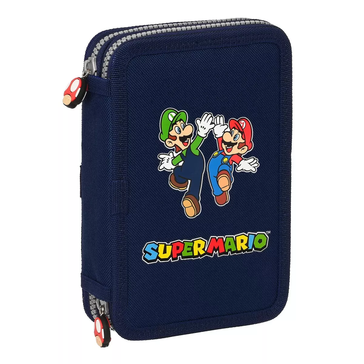 Safta - Plumier Doble Pequeño 28 Piezas Super Mario Azul Y Roja En Oferta Safta - Plumier Doble Pequeño 28 Piezas Super Mario Azul Y Roja Barato