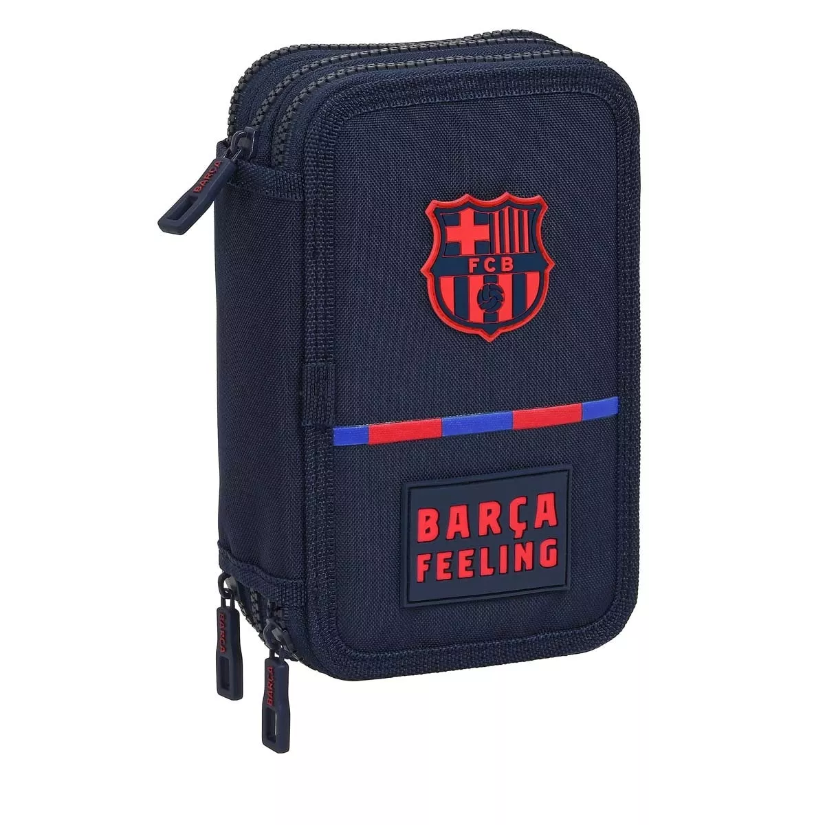 Safta - Plumier Triple 41 Piezas F.c. Barcelona Azul Marino En Oferta Safta - Plumier Triple 41 Piezas F.c. Barcelona Azul Marino Barato