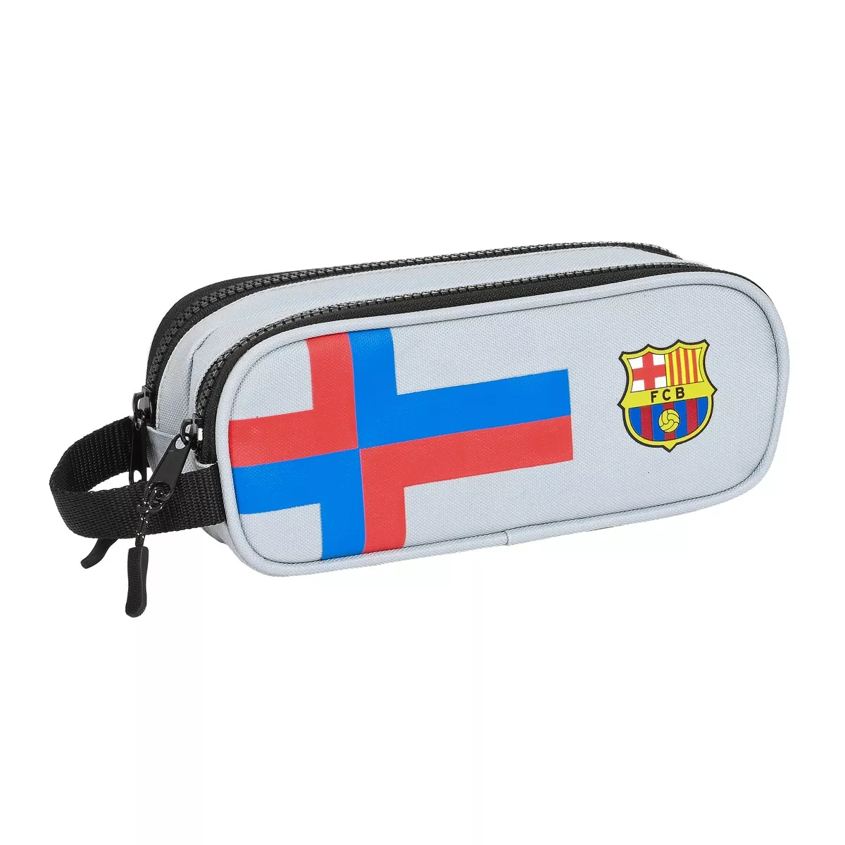 Safta - Portatodo Doble F.c. Barcelona Gris En Oferta Safta - Portatodo Doble F.c. Barcelona Gris Barato