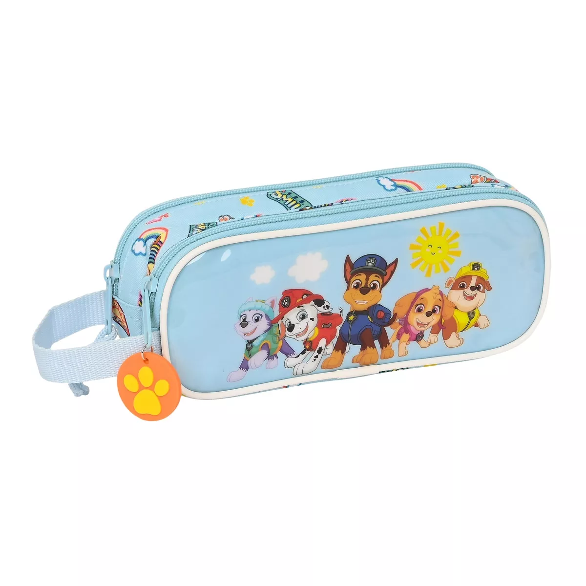 Safta - Portatodo Doble Paw Patrol Azul Pastel barato