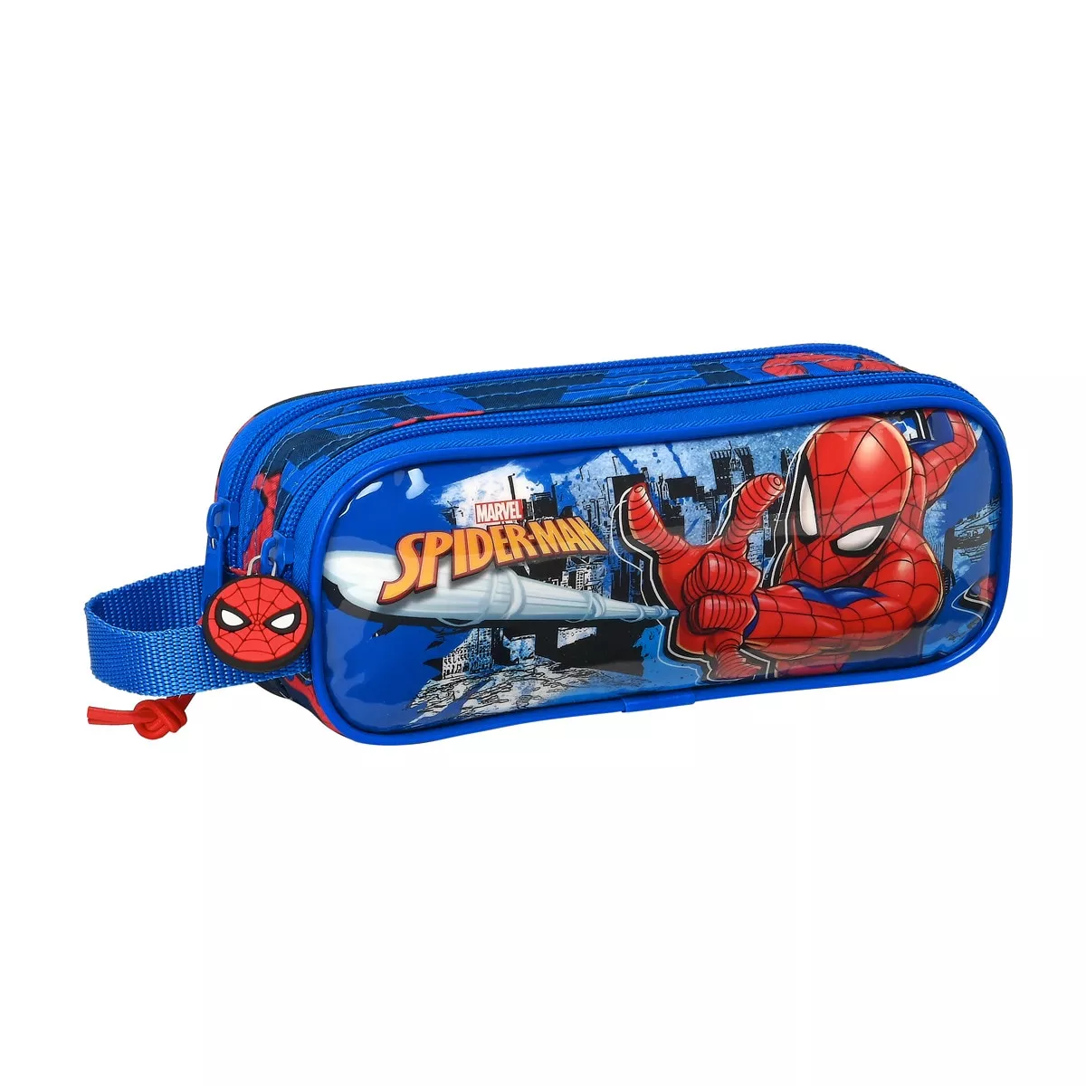 Safta - Portatodo Doble Spiderman Azul Y Rojo En Oferta Safta - Portatodo Doble Spiderman Azul Y Rojo Barato