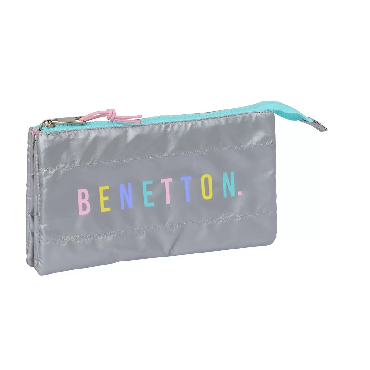 Safta - Portatodo Triple Benetton Silver Plata barato
