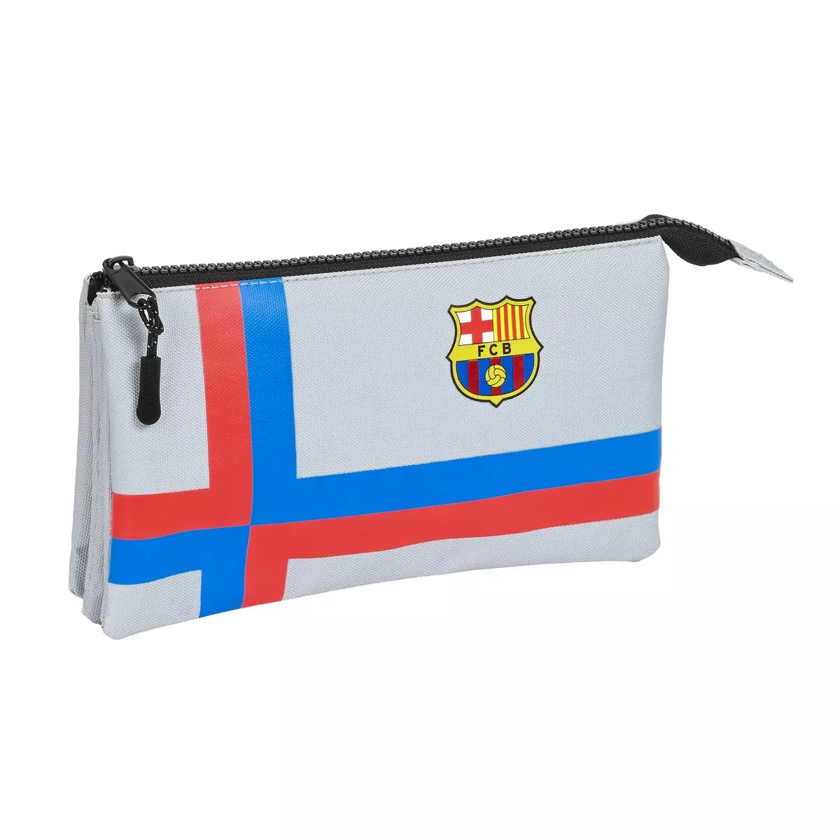 Safta - Portatodo Triple F.c. Barcelona Gris En Oferta Safta - Portatodo Triple F.c. Barcelona Gris Barato