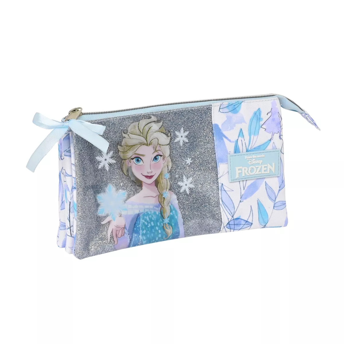 Safta - Portatodo Triple Frozen Blanco Y Azul En Oferta Safta - Portatodo Triple Frozen Blanco Y Azul Barato
