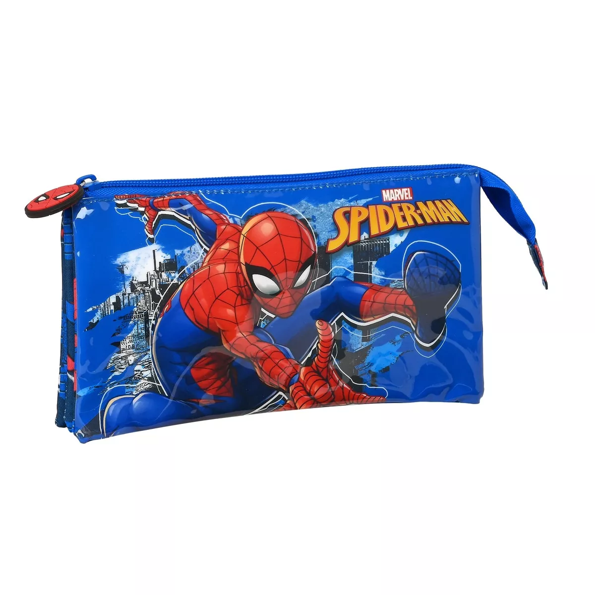 Safta - Portatodo Triple Spiderman Azul Y Rojo En Oferta Safta - Portatodo Triple Spiderman Azul Y Rojo Barato