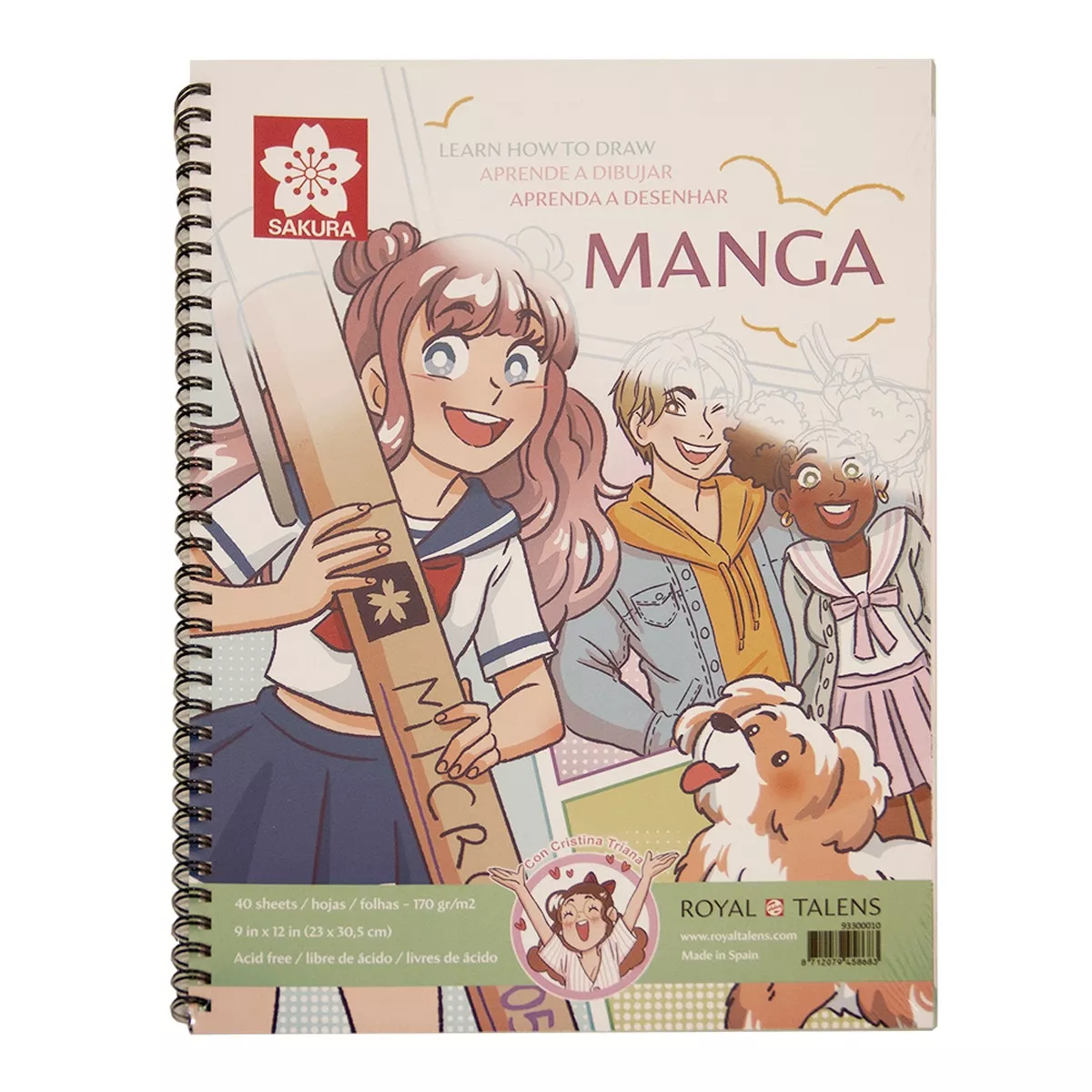 Sakura - Manual Aprende A Dibujar Manga Multicolor barato