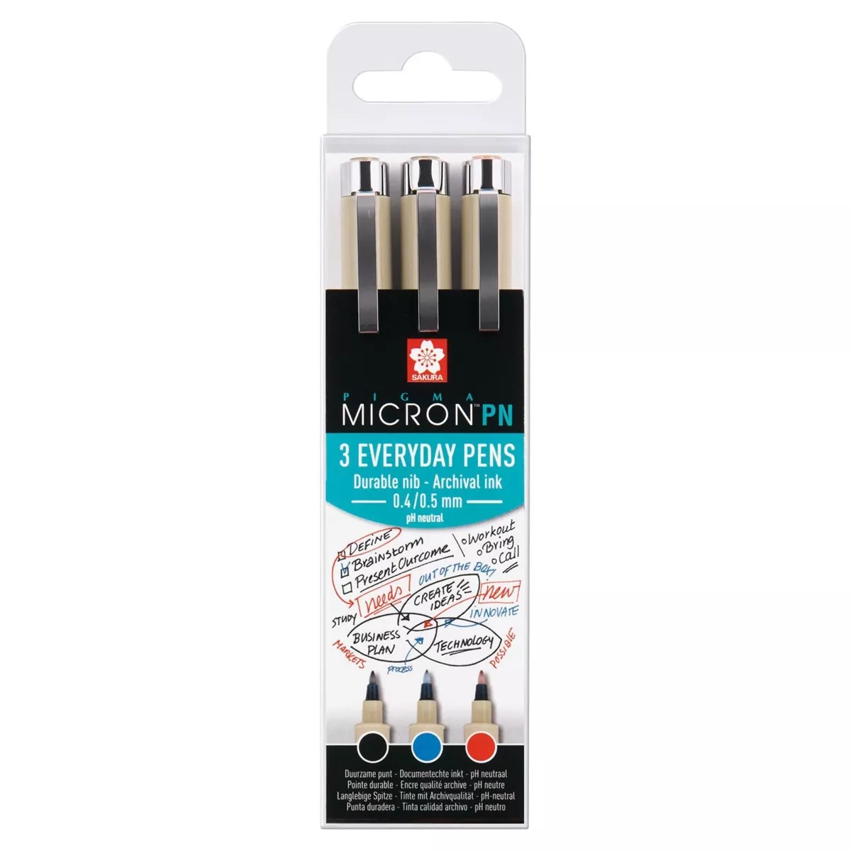 Sakura - Set 3 Rotuladores Punta De Plástico Pigma Micrón Multicolor En Oferta Sakura - Set 3 Rotuladores Punta De Plástico Pigma Micrón Multicolor Barato