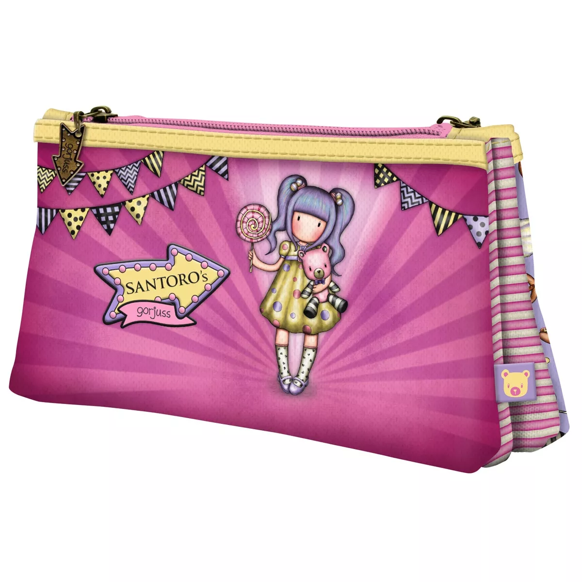 Santoro - Neceser Pequeño Doble Gorjuss Lila En Oferta Santoro - Neceser Pequeño Doble Gorjuss Lila Barato