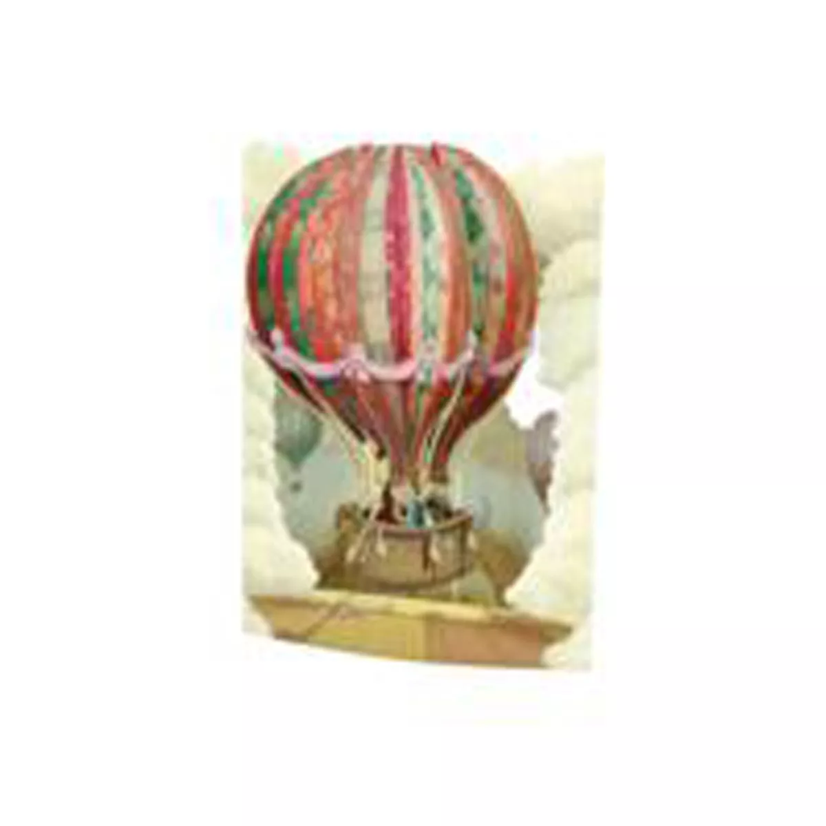Santoro - Tarjeta Swing Cards Globo Aerostático Rojo barato