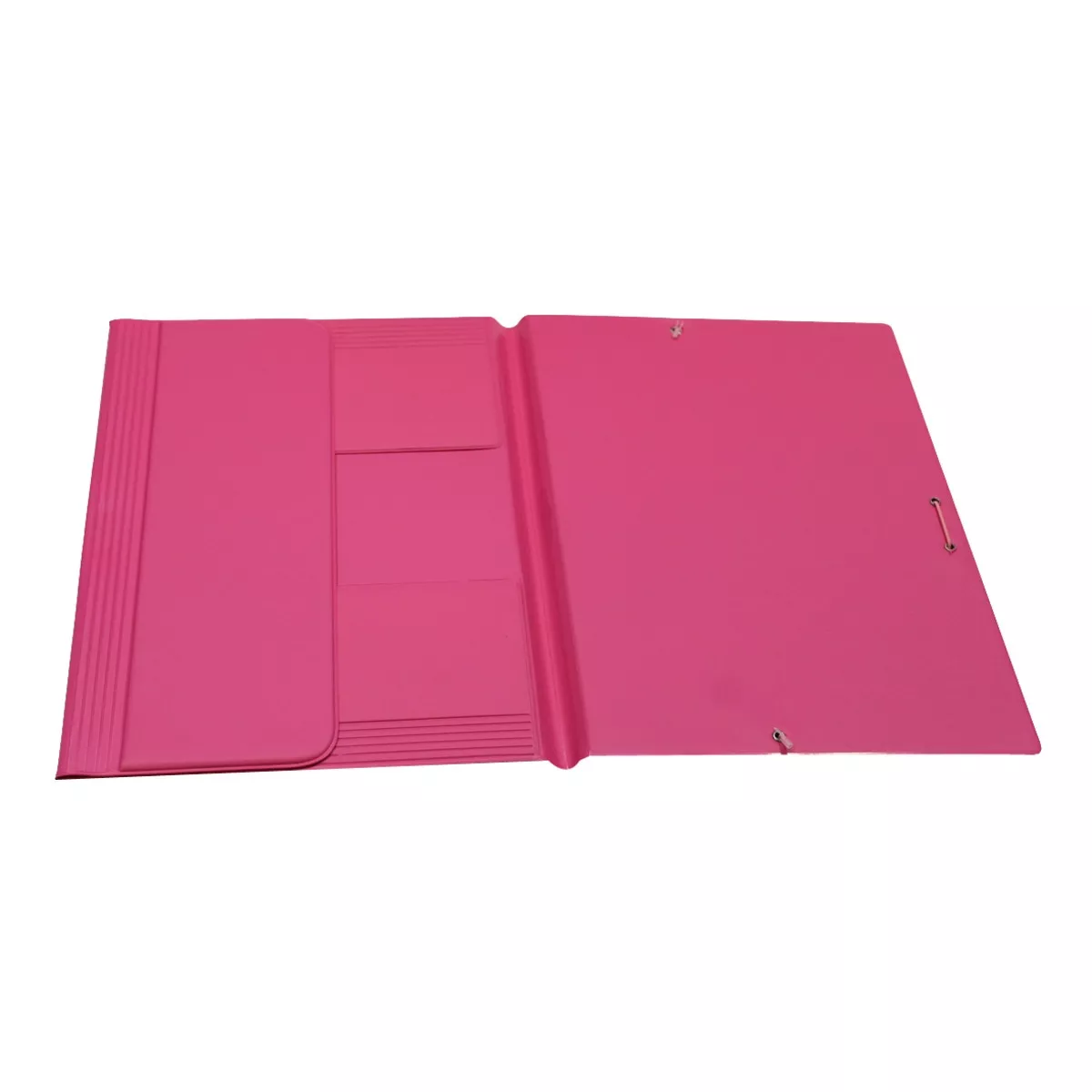 Saro - Carpeta Folio Solapas PVC Con Gomas Fucsia barato