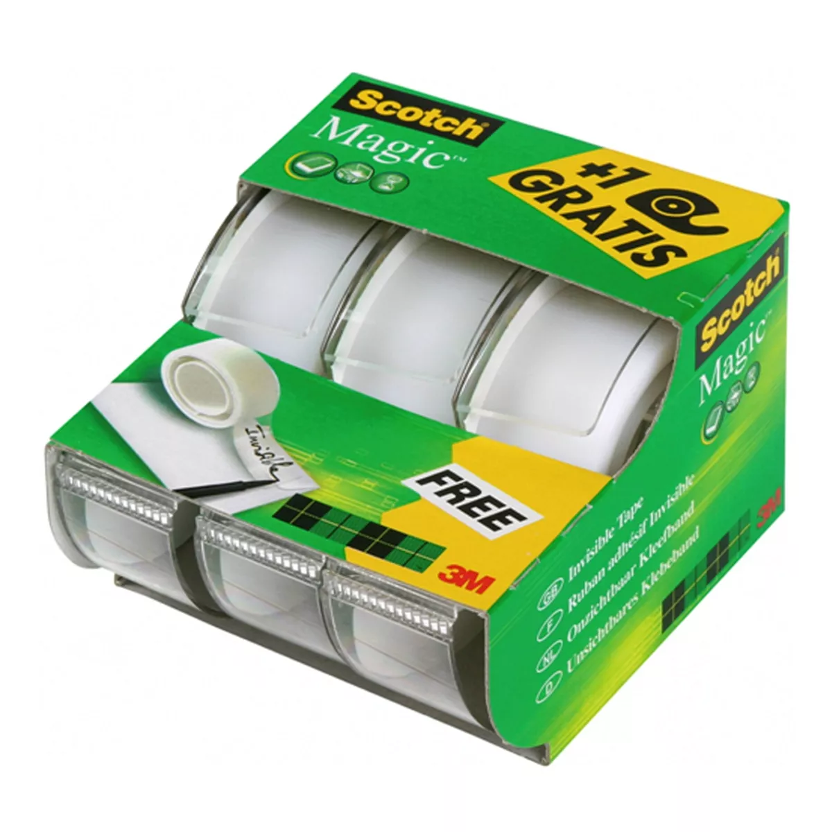 Scotch - Cinta Invisible - 3 Portarrollos 2+1 Gratis En Oferta Scotch - Cinta Invisible - 3 Portarrollos 2+1 Gratis Barato