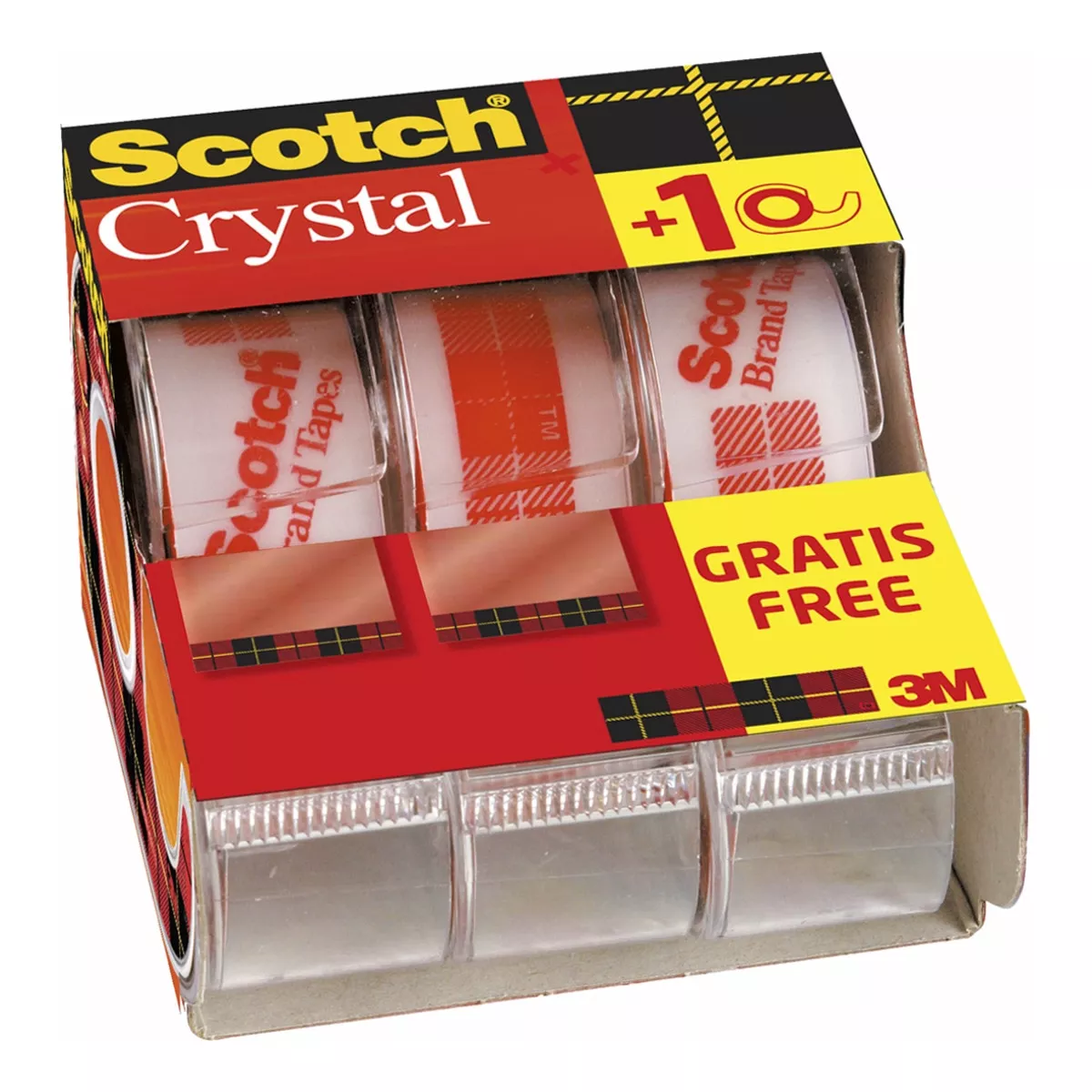 Scotch - Cinta Supertransparente - 3 Portarrollos 2+1 Gratis En Oferta Scotch - Cinta Supertransparente - 3 Portarrollos 2+1 Gratis Barato