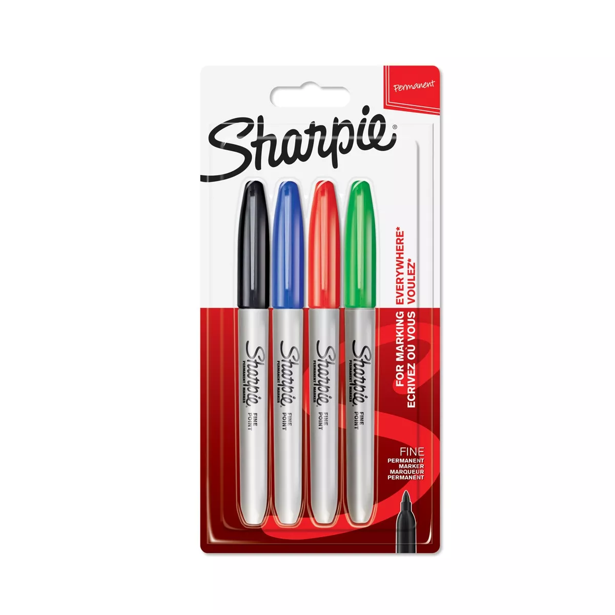 Sharpie - Rotuladores Permanentes Punta Fina 4 Colores Std Multicolor En Oferta Sharpie - Rotuladores Permanentes Punta Fina 4 Colores Std Multicolor Barato