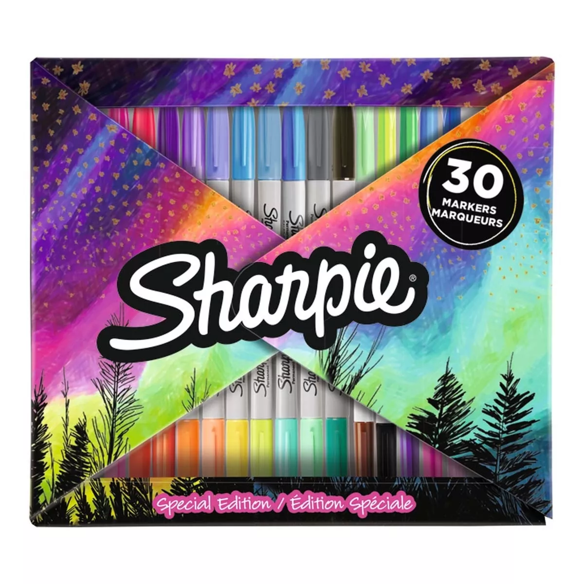 Sharpie - Set Fold Con 20 Marcadores Permanentes Fine Y 10 Ultrafine Multicolor barato