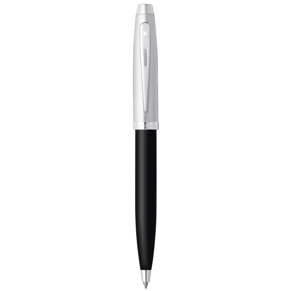 Sheaffer - Bolígrafo 100 Con Acabado De Laca Negra Y Capuchón De Cromo Cepillado Con Detalles Cromados En Oferta Sheaffer - Bolígrafo 100 Con Acabado De Laca Negra Y Capuchón De Cromo Cepillado Con Detalles Cromados Barato