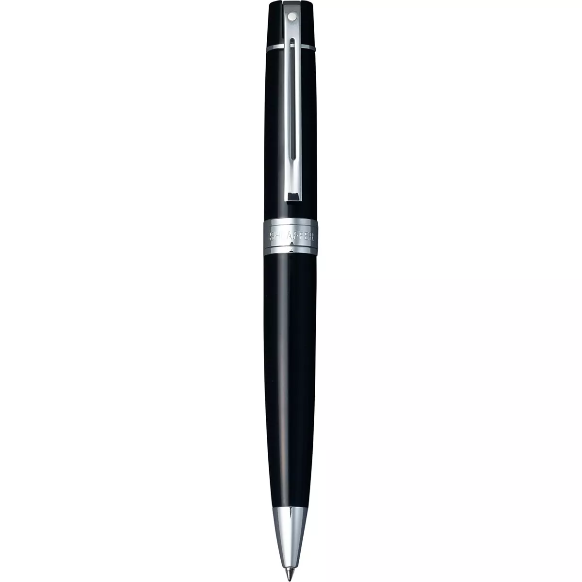 Sheaffer - Bolígrafo 300 De Laca Negra Con Detalles Cromados En Oferta Sheaffer - Bolígrafo 300 De Laca Negra Con Detalles Cromados Barato