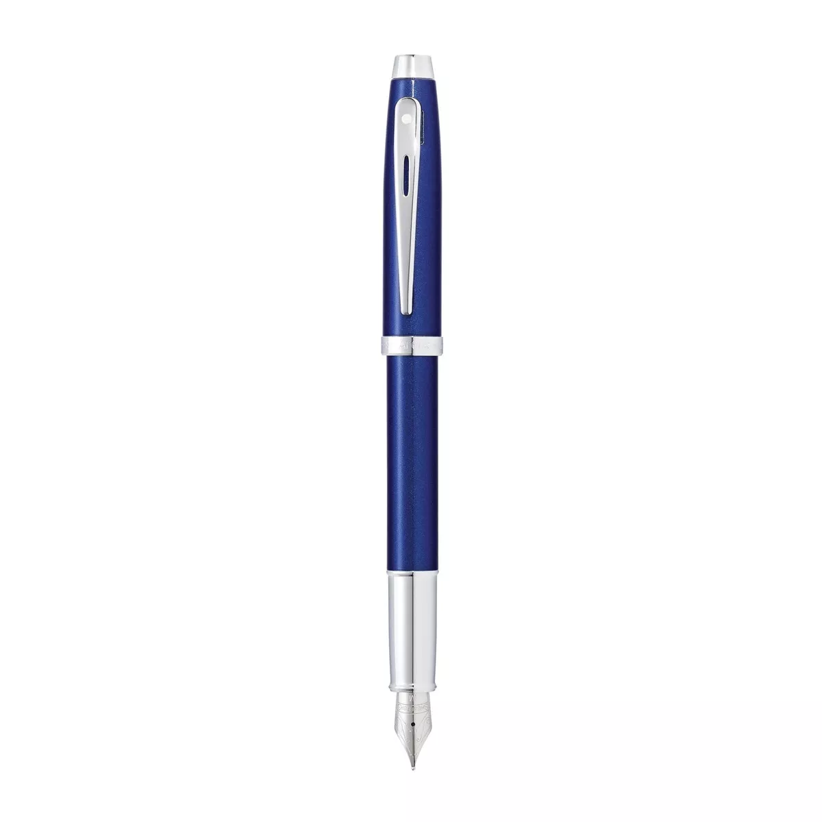 Sheaffer - Pluma Estilográfica 100 Con Acabado De Laca Azul Con Detalles Cromados En Oferta Sheaffer - Pluma Estilográfica 100 Con Acabado De Laca Azul Con Detalles Cromados Barato
